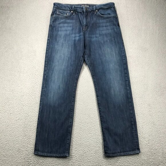 MAVI Jeans Mens 34x30 MATT Relaxed Straight Leg Deep Stanford Dark Wash Denim - Picture 2 of 15